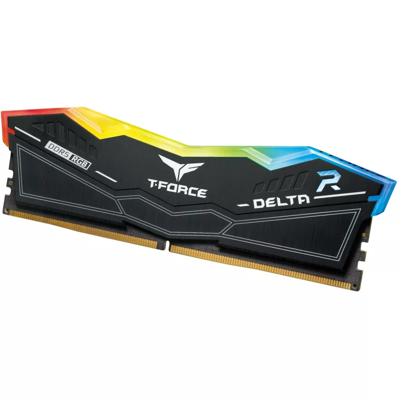 DIMM 32 GB DDR5-6000 (2x 16 GB) Dual-Kit, Memory black, FF3D532G6000HC30DC01, Delta RGB, INTEL XMP