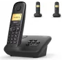 Analog DECT telephone Gigaset A270A Caller ID Wireless handset Black