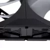 120mm PHANTEKS M25 Gen2 PWM D-RGB case fan, black, 3-pin