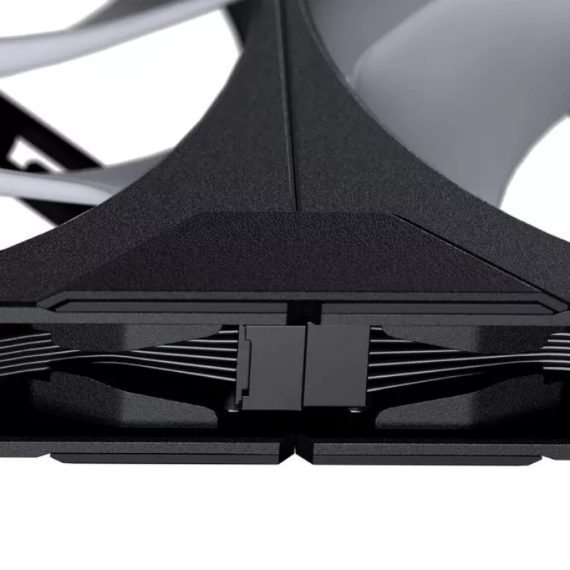 120mm PHANTEKS M25 Gen2 PWM D-RGB case fan, black, 3-pin