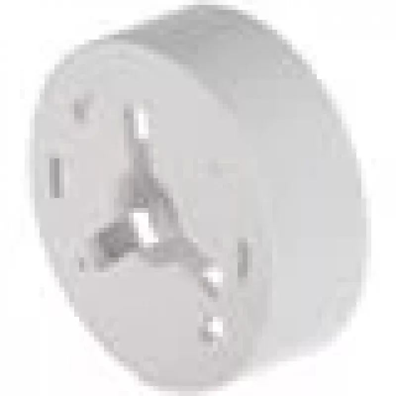 Junction box Hikvision DS-1280ZJ-PT3 — white, universal mount, Ø12 cm, height 40.5 mm, max load 2 kg