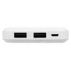Blow PB10A power bank 10000 mAh, 2x USB (1A + 2.1A), micro USB input, Li-Po, white