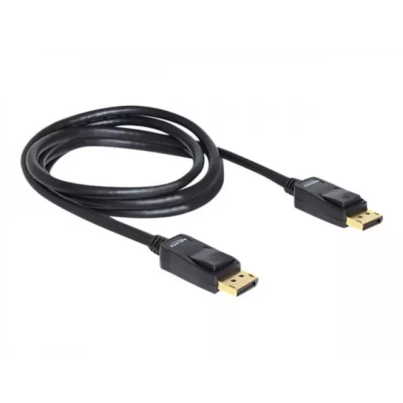 DisplayPort Cable DeLOCK 82585 2m Black