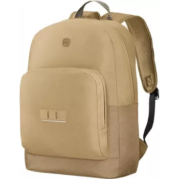 Laptop backpack Wenger Crango 16 inch Beige — fits 16 inch laptops, padded compartment, multiple pockets