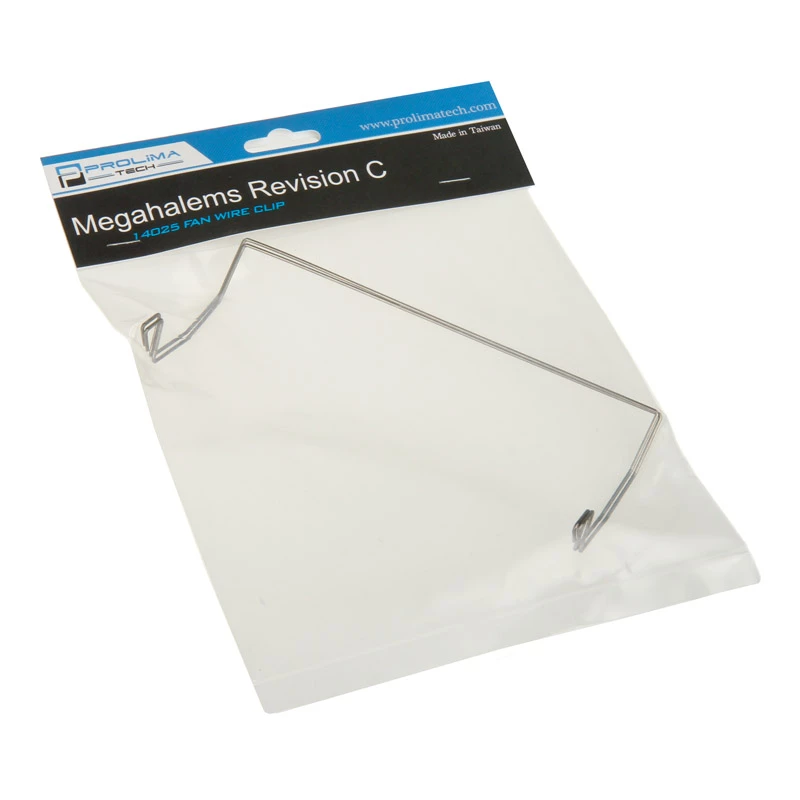 Fan Retention Clips PROLIMATECH Megahalems for 140×25 mm fans (Megahalems14025fanwireclip)
