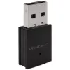 Wireless Mini USB Wi‑Fi Adapter QOLTEC 57007 — Single‑band 2.4 GHz, up to 150 Mbps, internal antenna