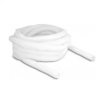Braided Sleeve DeLOCK 20816 10 m x 25 mm white