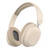 Wireless over-ear headphones DEFENDER EEMOTION B640 BEIGE — binaural, closed acoustic, USB-C, AUX, 20–20000 Hz, 105 dB