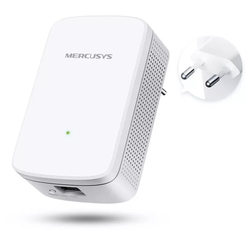 Mercusys ME10 V1 WiFi range extender Montebar i wall