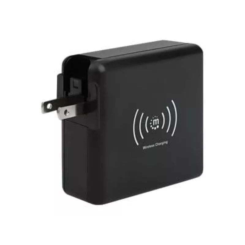 Travel Wall Charger and Powerbank Manhattan 4-in-1
