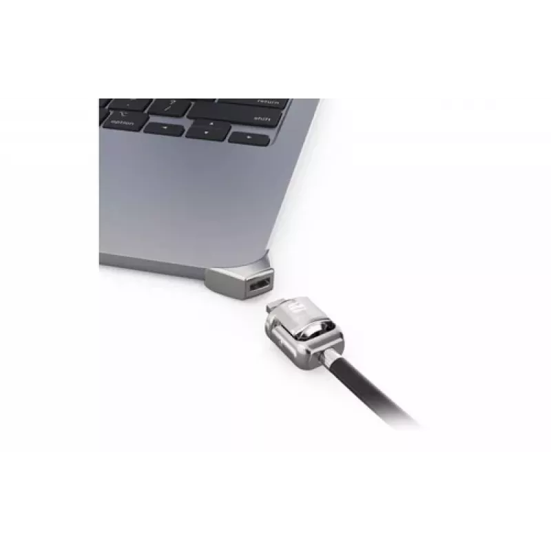 Compulocks Ledge for MacBook Air 13 inch M2 and M3 Silver Laptop Lock