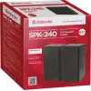 DEFENDER SPK-240 wired desktop speakers, 2.0, 6 W RMS, USB powered, 3.5 mm, black