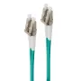 Fibre Cable ALOGIC 1m LC-LC 10G Multi Mode Duplex LSZH 50/125 OM3