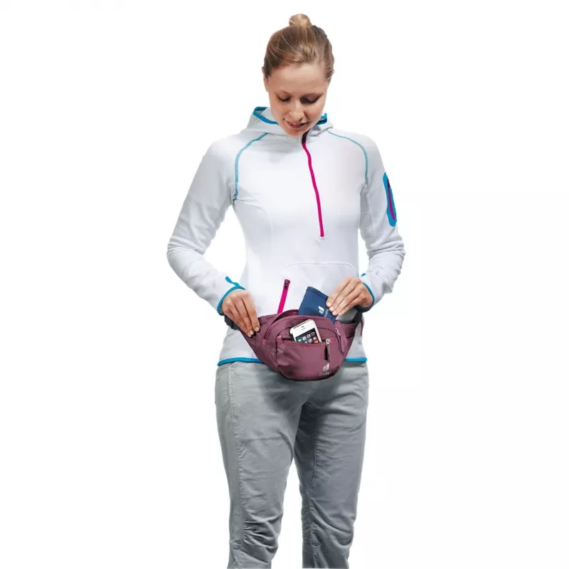 Waist bag DEUTER Belt I — Polyamide Ripstop, 1.5 L, 230×70 mm, Red