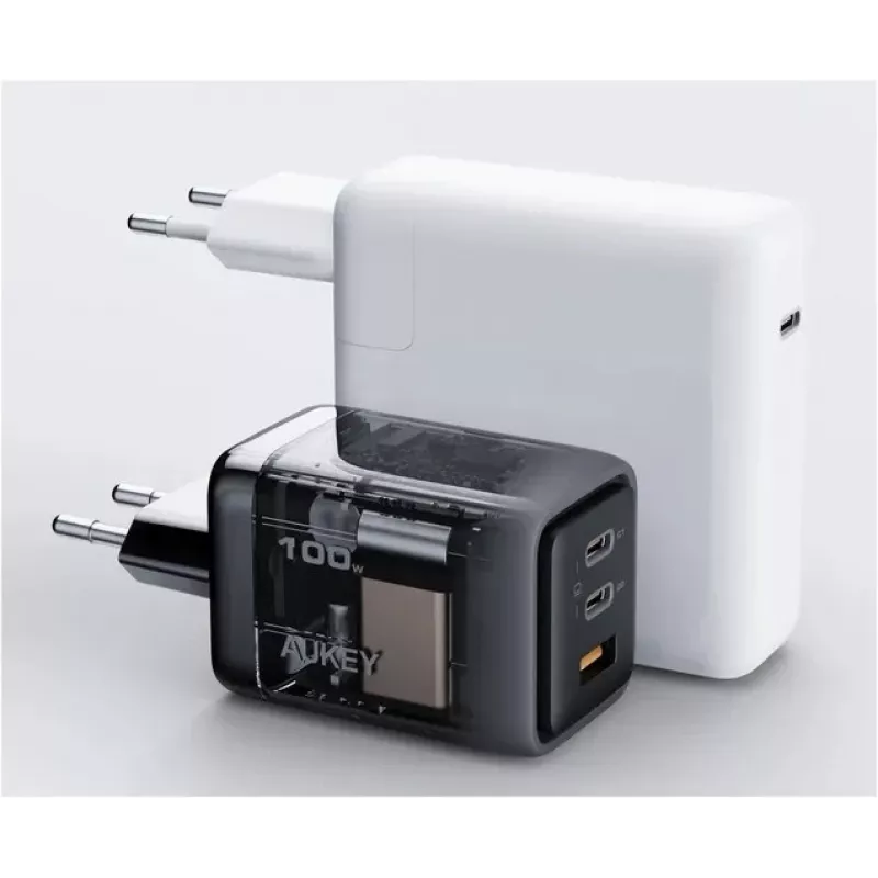 Comet Mix 3 Wall Charger PA-C5 3xUSB (2xUSB-C i 1xUSB-A) 100W 5A QC5.0 PD3.0 AFC PPS FCP SCP