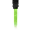 SATA Cable Sharkoon SATA 3 0.6m 7-pin Black Green