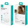 Bluetooth headphones Usams TWS E02 ANC+ENC white