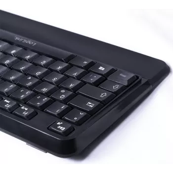 LogiLink - Keyboard-and-Mouse-Set - wireless - 2.4 GHz - German