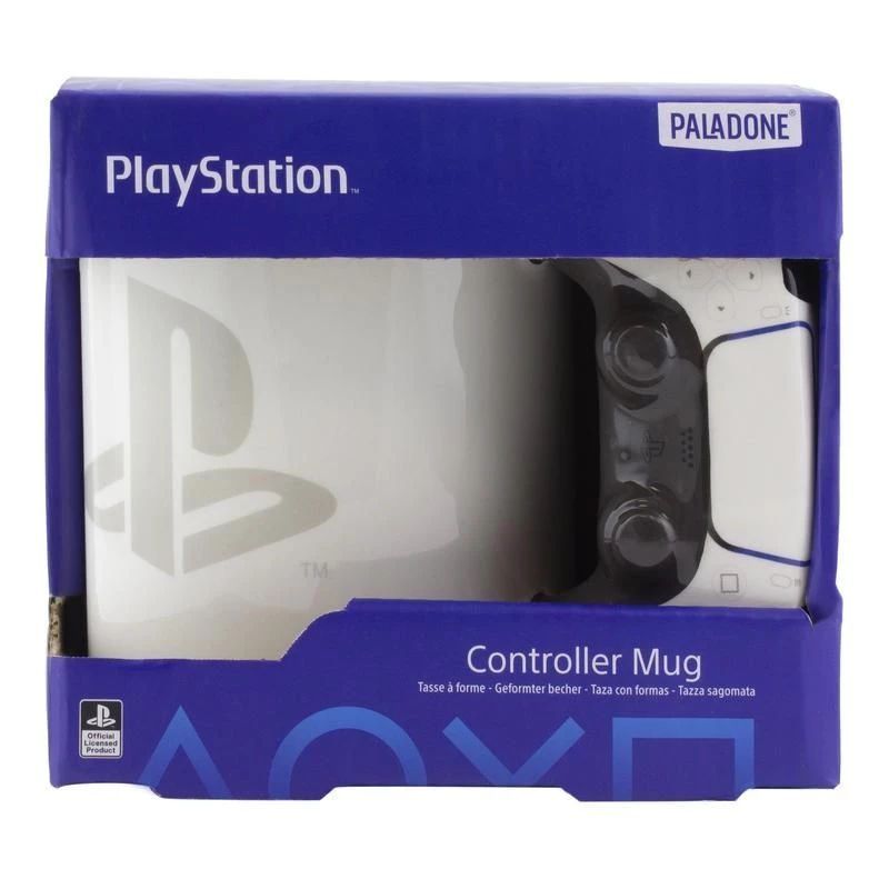 Mug Paladone PlayStation Shaped PS5 White 0.48 L Single-piece