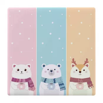 Decorative cover Sonoff T5-3C-86-cartoon for T5 SONOFF Cartoon 3C touch switch
