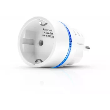Smart plug SATEL ASW-200 F-W ABAX2 Schuko — wireless remote-controlled outlet, ABAX2 protocol