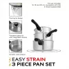 Cookware set Russell Hobbs RH00542EU7 — 3-piece non-stick pans, dishwasher-safe