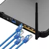 Extralink Cat.6A S/FTP LAN Patch Cord 2m, Copper Network Cable Twisted Pair 10Gbit/s