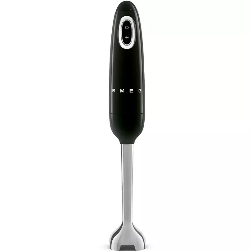 Immersion blender Smeg HBF03BLEU — 700 W hand blender, 1.4 L beaker, stainless steel blade, black