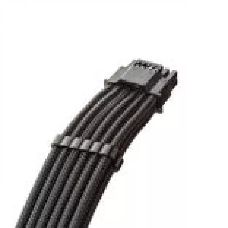 CableMod C-Series Pro ModMesh 12V-2x6-Cable, 90° Connector, for Corsair Type 5 RMx Shift PSUs - carbon, 65cm