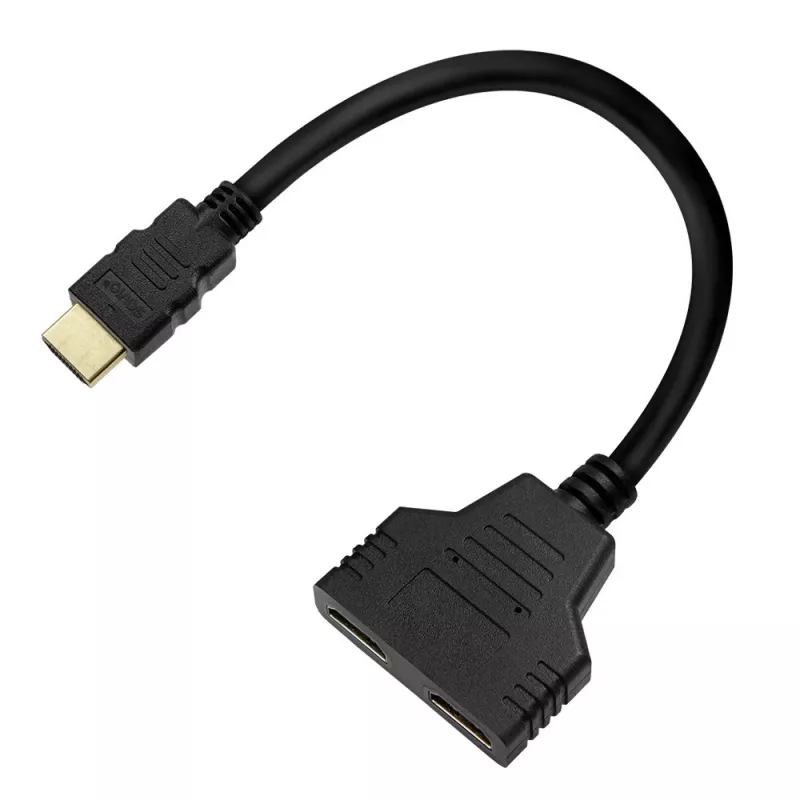 HDMI Video Splitter Savio AK-77 60Hz Black