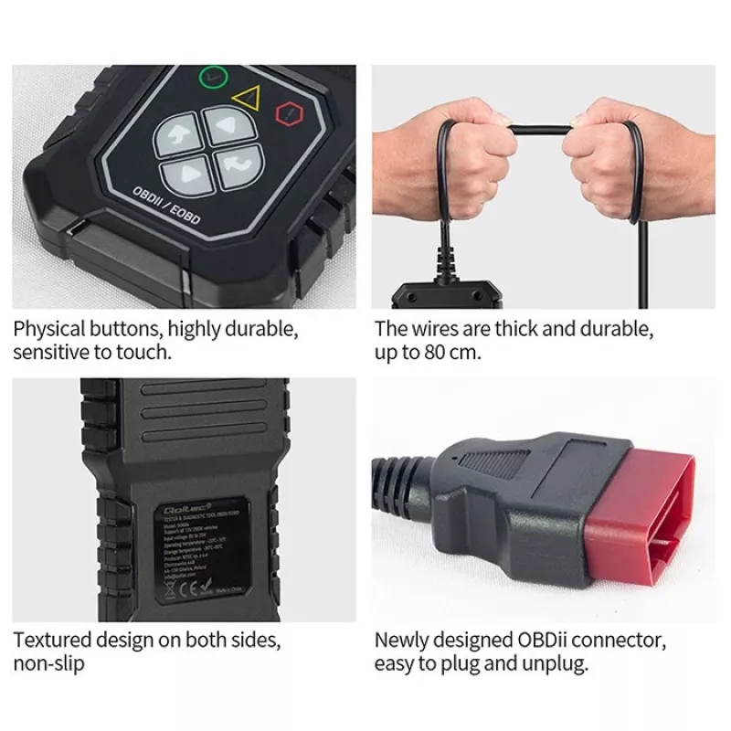 OBDII diagnostic tester QOLTEC ProLine (model 50684)