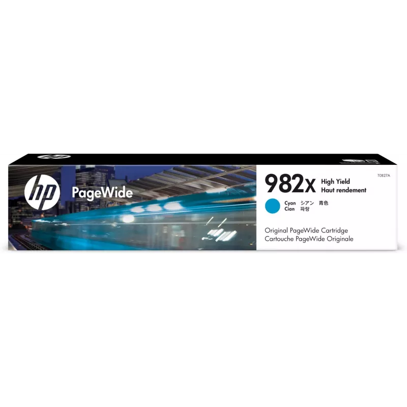 HP 982X High Yield Cyan Original PageWide Cartridge, Cyan, 1 pc(s), 16000 pages