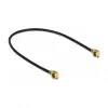 Coaxial Cable DeLOCK 89607 0.5m MHF (I-PEX) Black Gold