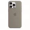 Silicone case with MagSafe for iPhone 15 Pro Max - clay