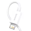 Baseus CALYS-A02 mobile phone cable White 1 m USB A Lightning