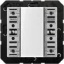Wall transmitter JUNG FM A 5001 M — wireless 1‑channel, DC/AC 3V, black
