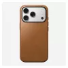 Mobile phone case Nomad Modern Leather Case cover for iPhone 17 Pro, 16 cm (6.3 inch), tan, leather & PC/TPU