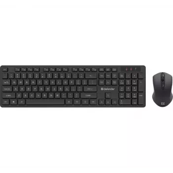 Wireless keyboard and mouse set DEFENDER C-993 RF 45996 — RF connection, compact layout