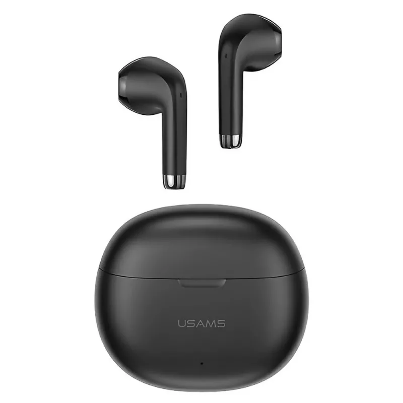 Headphones Usams BHUYO01 Bluetooth headphones 5.3 TWS Rhymbo black