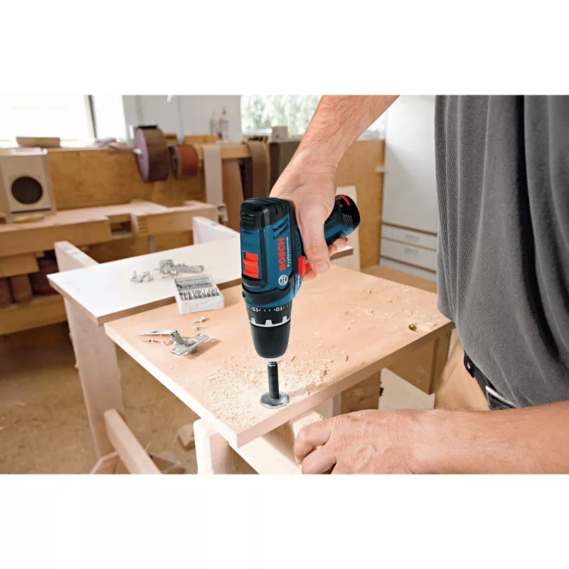 Bosch GSR 12V-15 Professional 650 g Black, Blue, Red, Silver