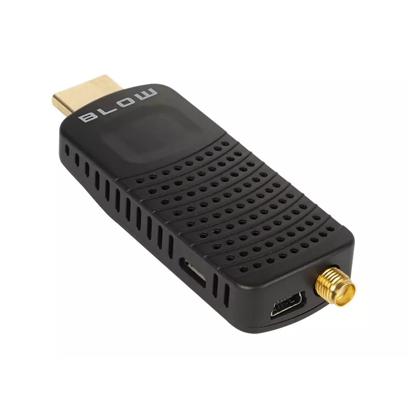 DVB-T2 tuner BLOW 7000FHD MINI H.265 — compact terrestrial TV receiver, HDMI, USB, S/PDIF, audio L/R, Teletext