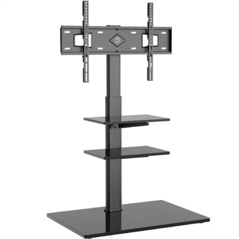 TV floor stand ONKRON TS5550-B for 32–65 inch (81.3–165.1 cm), max load 30 kg, VESA 100x100–600x400, height 880–1080 mm, swivel ±25°