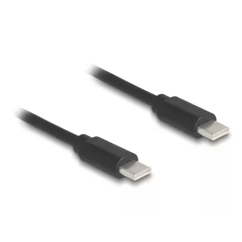 USB cable DeLOCK 90369 USB 2.0 0.75 m USB C Black