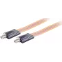 Satellite Window Feedthrough ShiverPeaks 86375 Transparent extra thin – coaxial pass-through for SAT cable