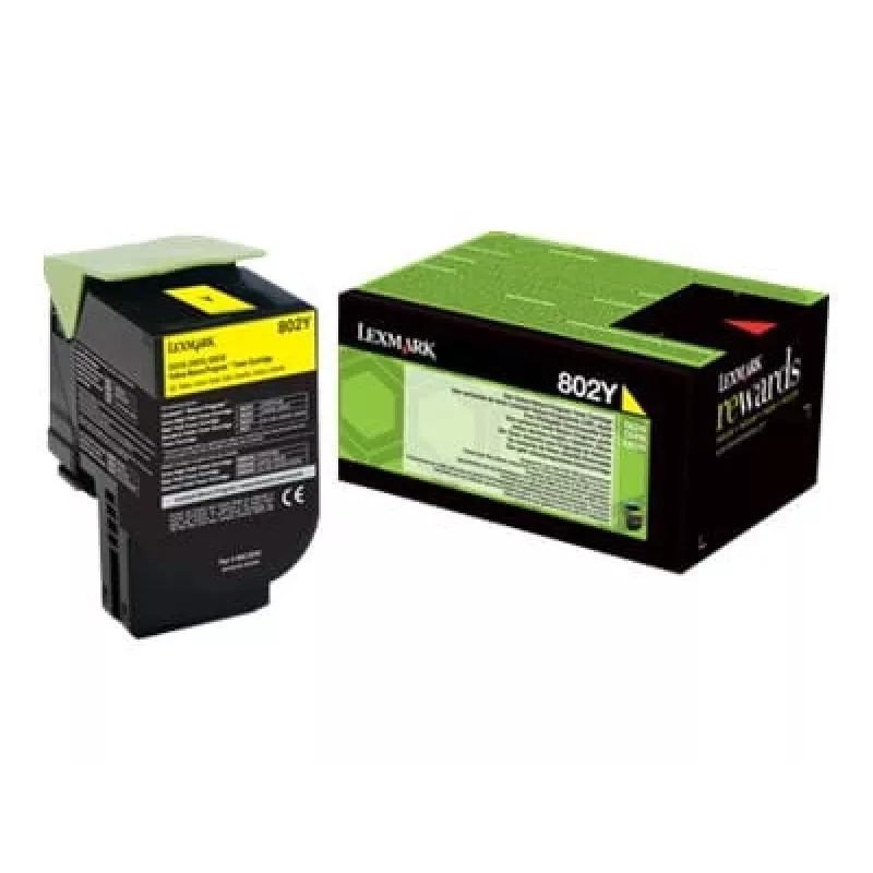 Toner Lexmark 80C20Y0 3000 pages Yellow