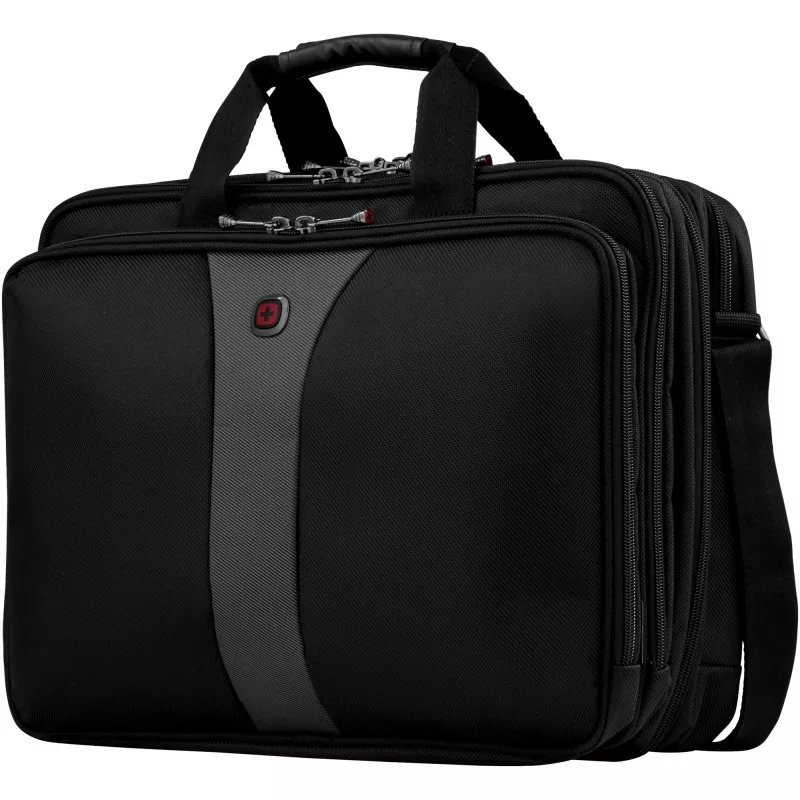 Wenger/SwissGear Legacy 17 notebook case 43.2 cm (17) Briefcase Black, Grey