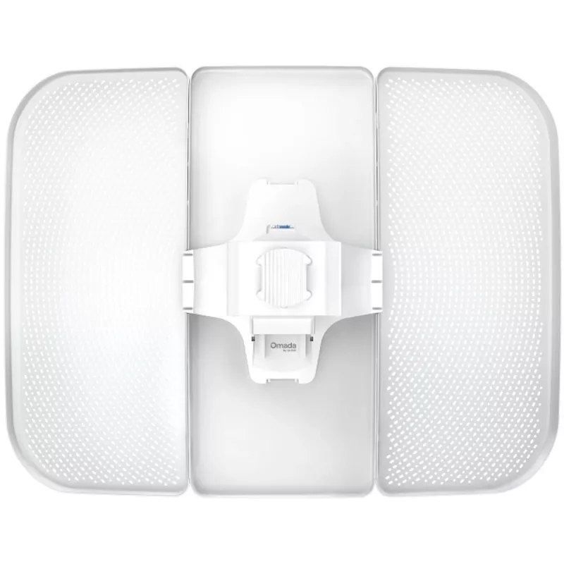 Network bridge TP-LINK Beam Bridge 5 UR KIT, 5 GHz single-band, Wi‑Fi 5 (802.11ac), Gigabit Ethernet, external antenna, max range 15000 m, white