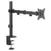 Monitor and TV Adjustable Holder SAVIO UM-02, black, adjustable grip, easy to install