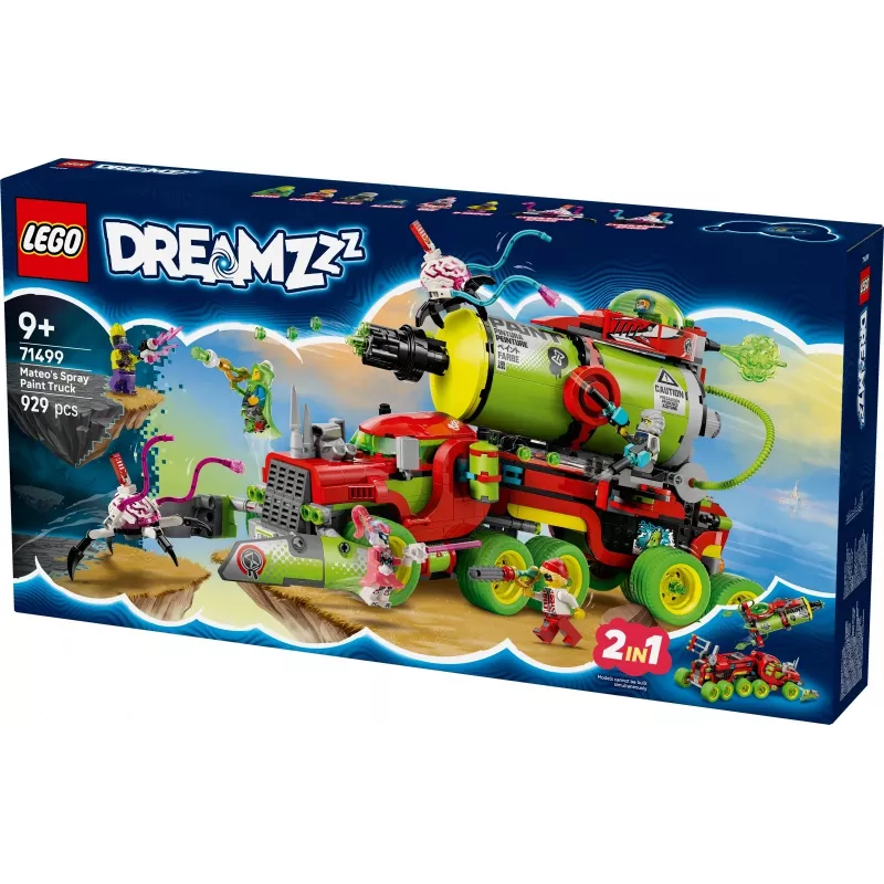 LEGO DREAMZZZ 71499 Mateo's Spray Paint Truck