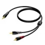 Stereo 3.5 mm jack male to 2x RCA (Cinch) male cable Procab 3 m
